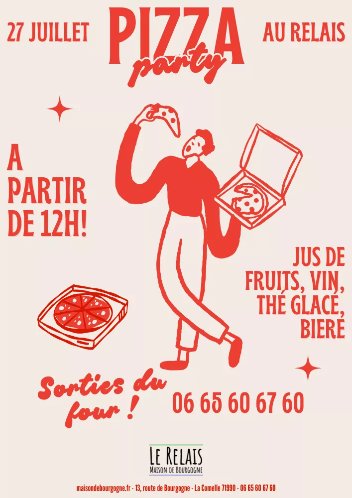 Pizza Party de Juillet !