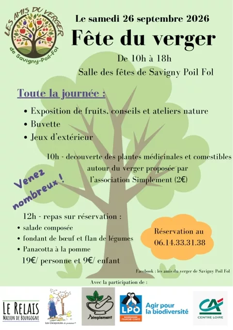 Fête du Verger à Savigny-Poil-Fol