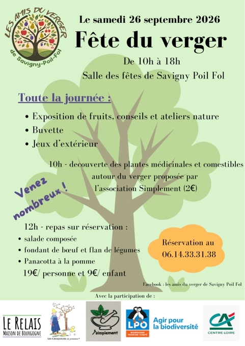 Fête du Verger à Savigny-Poil-Fol